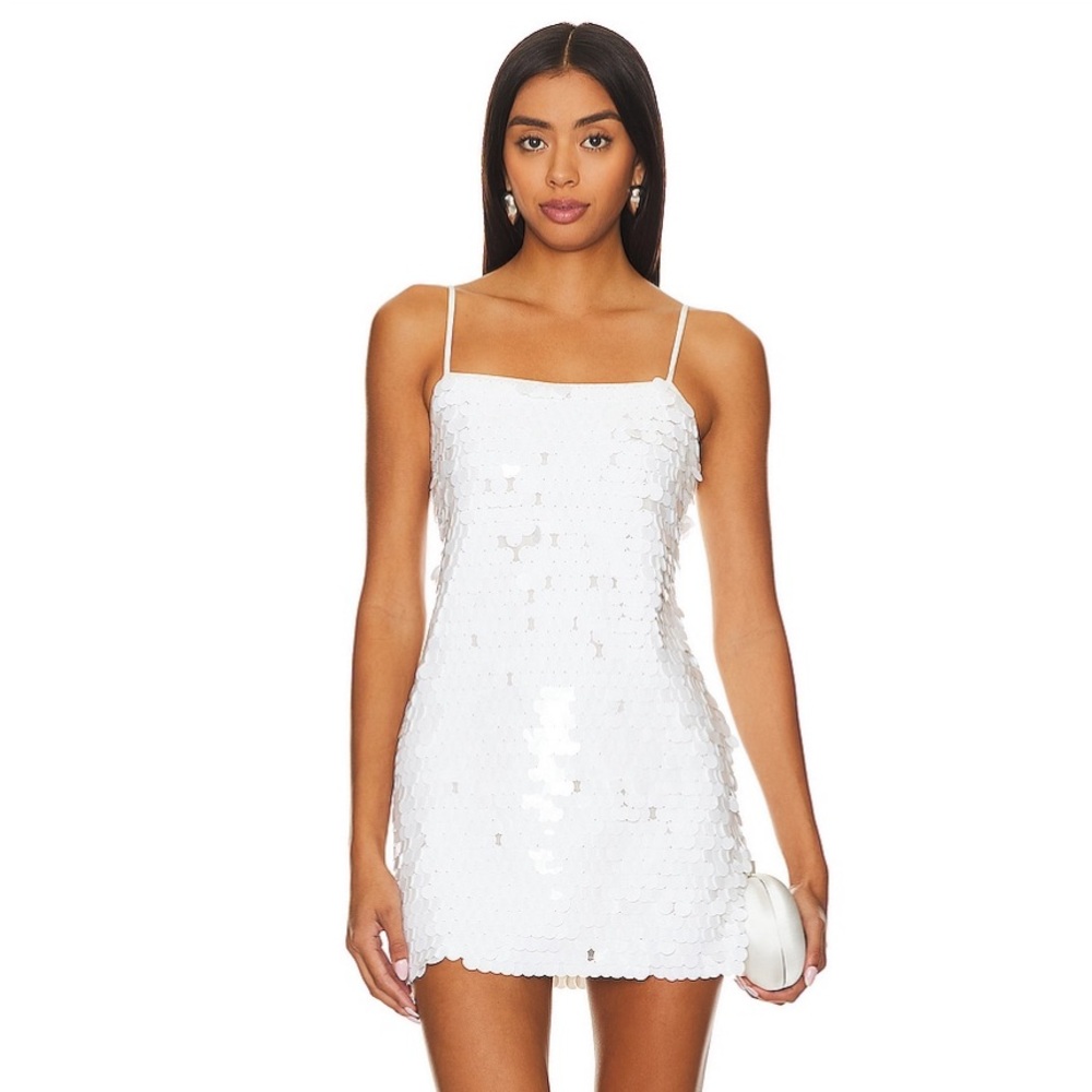 Karina Grimaldi Marilyn Sequin Mini Dress